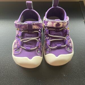 Purple Keen Toddler Sandals 5